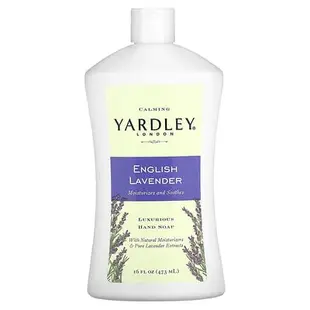 [iHerb] Yardley London 奢華洗手液，英國薰衣花草，16 液量盎司（473 毫升）