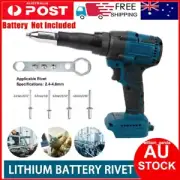 Automatic Electric Cordless Blind Pop Rivet Gun Rivnut For Makita 18V Battery