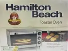 NEW Hamilton Beach 4 Slice Toaster Oven - Stainless Steel 31401