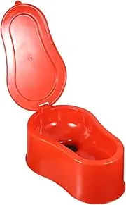 Portable Toilet for Indoor Outdoor Use Heavy Duty Design for Construction Sites Emergencies Space Saving Easy to Carry Sturdy Safe Temporary for Urgent