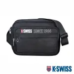K-SWISS SHOULDER BAG 運動斜肩包-黑
