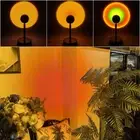 Atmosphere Night Light Projector USB LED Sunset Rainbow Desk Lamp Home RodIo