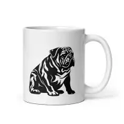 English Bulldog Mug Bulldog Lovers Tea Mug Gifts For Her Gifts For Him Bulldog