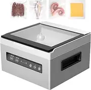 Commercial Food Vacuum Sealer Machine with 20 Pack Bags, One-Touch Sealing, Three-Speed Adjustable Mode, for Dry and Moist Food Preservation