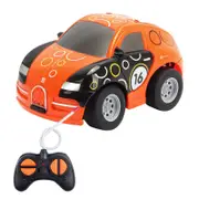 Catzon Mini Remote Control Car for Kids Battery Powered Chirstmas Gifts-Orange