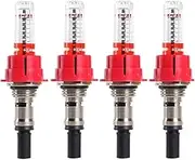 Underfloor Heating Manifold Flow Meter-Regulator Precision Heat Control Device(3/8 X 4pc)