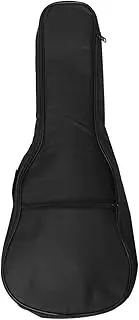 VICASKY Double Shoulder 23 Inch Ukulele Bag Acoustic Folk Guitar Case Bag Stringed Instruments Package Water Sponge