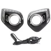 LED Daytime Running Light DRL Lamp Fit Mitsubishi ASX Outlander Sport 2013 2014
