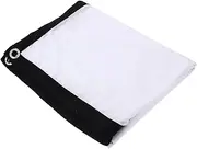 jojofuny Folding Projector Screen Stand Portable Rear Projector Screen Material for Outdoor