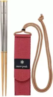 Snow Peak Cutlery Tapered Chopsticks Chopsticks Japanese Weapon M