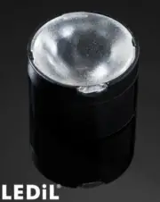 LEDIL Lens CA12392_LXP2-W ~40° wide beam optimized for CREE XP-E. 14.7