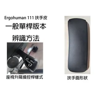 Ergohuman 111 專用扶手 扶手 扶手墊 靠墊 Ergohuman111 111 維修 配件