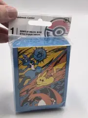 CHARIZARD/PIKACHU/LUCARIO (Pokemon Center Exclusive) BATTLE START Deck Box NEW