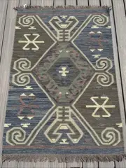 Sundance Catalog Kilim wool/cotton rug. Approximately 4’x6’. New with tags.