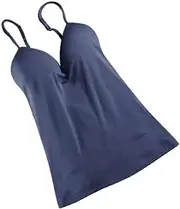 [Generic] Stylish Camisole with Adjustable Straps and for Built-In Bra for Women Sexy and Supportive