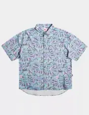 QUIKSILVER x Stranger Things The Lenora Mens Button Up Shirt LE RARE Size XL