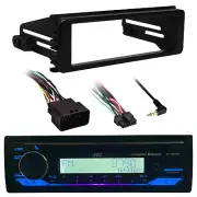 JVC Bluetooth USB CD Radio, Harley 99-9600 Install FLHX Touring Single-DIN Kit