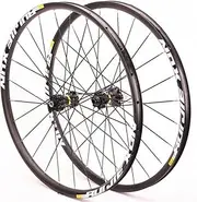 Wheelset 700C Road Bikes Front Rear Wheel Thru Axle Disc Brake Bearing Hub Cassette 8 9 10 11 Speed Aluminium Alloy Bike Rims