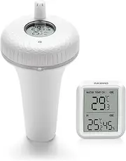 INKBIRD Wireless Pool Thermometer Floating IBS-P01R Easy Read Remote Pool Thermometer Temperature Meter for Outdoor Indoor Swimming Pools, Spas, Bath Water, Hot Tubs and Ponds