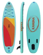 [Kahuna] 10.6ft Hana Inflatable Stand Up Paddle Board With iSUP Paddle in Blue Multi