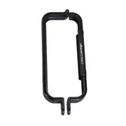 Camera Protective Frame Housing Shell Case With Cap Gopro Adapter For Insta 360 One X Black