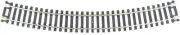 Atlas HO Scale Code 100 18" Radius Curve 6-Pack Model Train Track