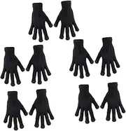 [WOFASHPURET] 5 Pair Touch Screen Gloves Men Women Winter Warm Knitted Gloves Conductive Fingers for Smartphones