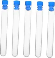Gadpiparty 5pcs Bottle Sewing Storage Holder Sewing Container Storage Tube Sewing Organizer Sewing Holder Tube Tube Case Transparent Plastic