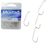 Mustad 4202D Open Eye Gang Hooks (Box of 25)