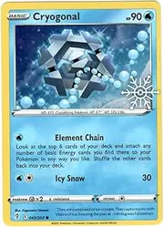 Pokemon - Cryogonal 043/203 - Holiday Countdown 2023 Exclusive- Holo Foil - Snowflake Stamp - Single Card