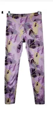 Athleta Girl High-Rise Chit Chat Printed Tight Activewear. Size Large. 12 NWT