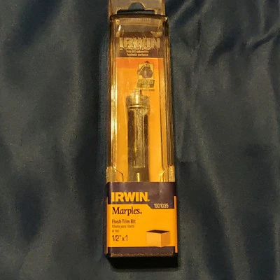 IRWIN Marples 1/2” X 1” Flush Trimming Router Bit 1901035. New. Free Shipping