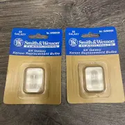 Smith and Wesson Replacement Flash Light Bulbs 9X Galaxy SW900SB Lot of 2 Bulbs