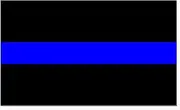 CafePress Thin Blue Line Rectangle Car Magnet