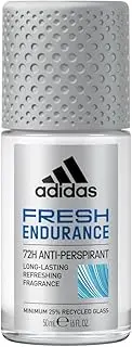 adidas Fresh Endurance Antiperspirant Roll-On Deodorant for Her, 72 Hours Extra Long Lasting Protection, 50 ml