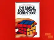 The Simple Solution to Rubik's Cube cover art 2x3" fridge/locker magnet