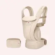 Omni Deluxe Mesh Carrier - Natural Beige by Ergobaby | the memo