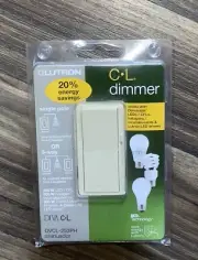 LUTRON DVCL-253P-LA Lighting Dimmer,Decora Rocker,Light Almond