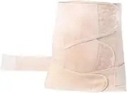 [GAROZATION] Elastic Postnatal Waist Trainer Lace Woman Belly Pelvis Belt Abdominal Shapewear Beige
