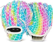 Kids Baseball Glove Softball Gloves Baseball Mitts for Kids Girls Toddlers, TeeBall Gloves for Training and Beginner, Left Hand Gloves, Right Hand Throw