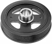 A-Premium Engine Harmonic Balancer Compatible with Toyota Corolla 2009-2017, Matrix 2009-2014, Prius, Prius Plug-In, Prius Prime, Prius V & Lexus CT200h 2011-2017 & Scion xD 2008-2014, iM 2016, 1.8L