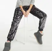 NEW PETER ALEXANDER SPARKLY SEQUIN TRACK PANTS PJ TO LOUNGE WOMENS XS RRP$99.95