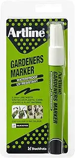 Artline Gardeners Marker, White