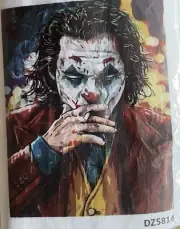 Batman's The Joker Paint By Number 18” x 22” Canvas Novelty Comic Book DIY