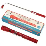 PK TOOLFlexible Extendable LED Torch Magnet Rod Magnetic Pickup Torch Telescopic