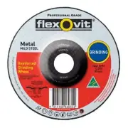 Flexovit Grinding Wheel General Purpose Metal Depressed