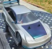RC car, 1/10, Tamiya, 2002 Mercedes-Benz CLK AMG racing version...RTR