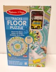 NEW Melissa & Doug Floor Puzzle 48pcs-Round The Shore - NEW