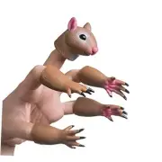 Squirrel Finger Puppet Set, Animals Puppet Show Theater Props, Novelty Toys