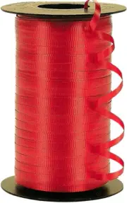 RED CURLING RIBBON - Party Supplies - 1 Piece